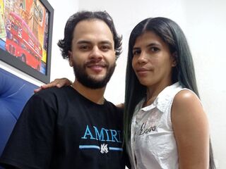 hot sex webcam couple MarceyJuan